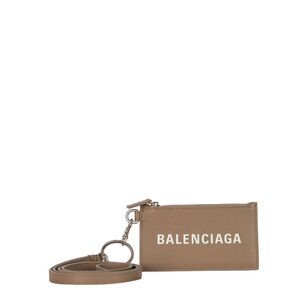 Balenciaga Cash Coin And Card Case With Strap Mens